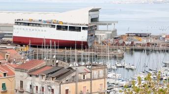 Launching Half a Ship