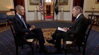 Charlie Rose Interviews President Obama