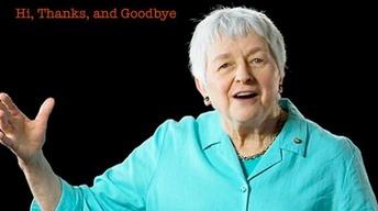 Jean Berko Gleason: Hi, Thanks, and Goodbye image