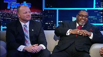 Bishop Robert G. Brown & Chief Steve Mazzie