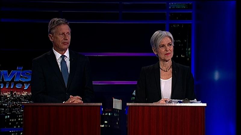 Pres. Candidates Dr. Jill Stein & Gov. Gary Johnson Part 1