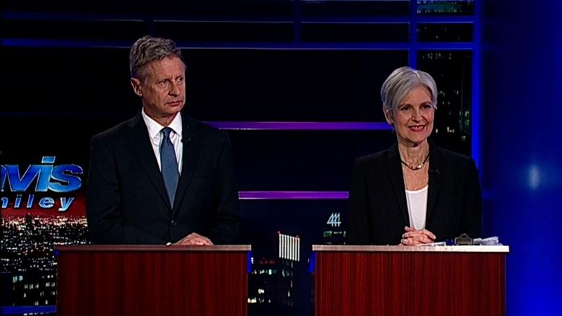 Pres. Candidates Dr. Jill Stein & Gov. Gary Johnson Part 2