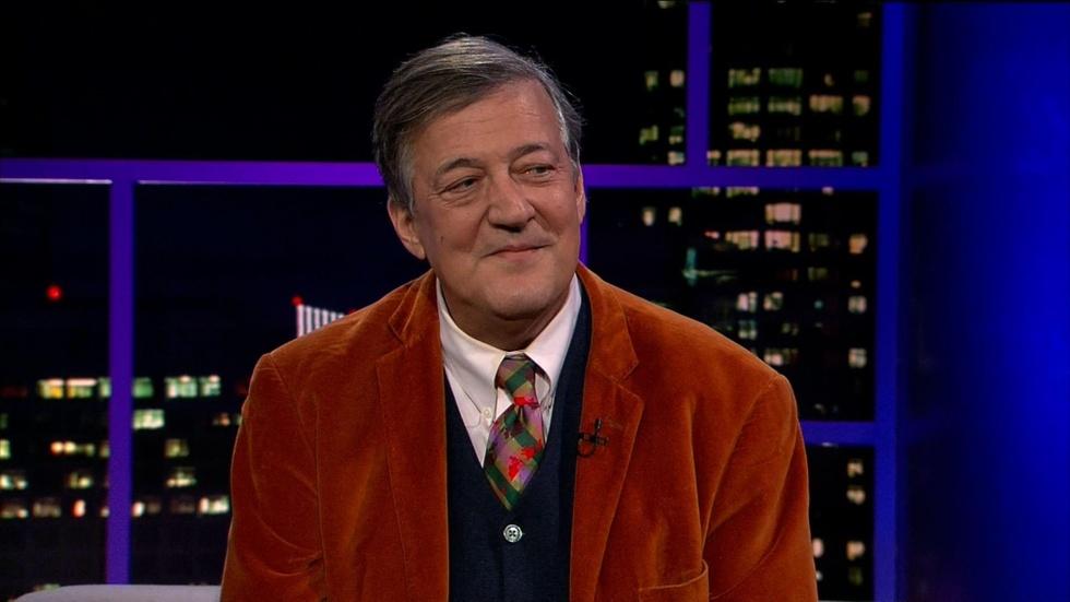 Actor and Comedian Stephen Fry image