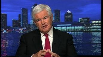 Former GOP presidential candidate Newt Gingrich image