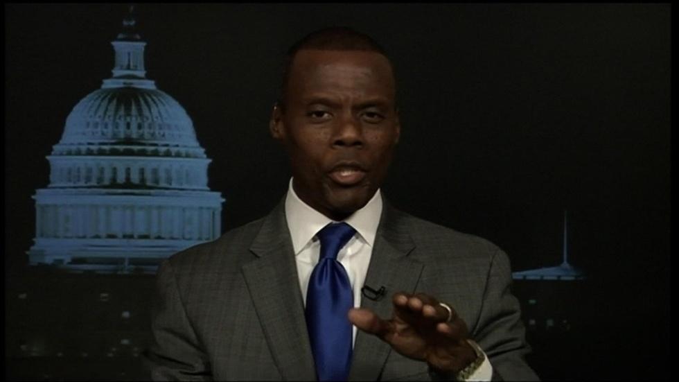 Former congressman J.C. Watts Tavis Smiley image