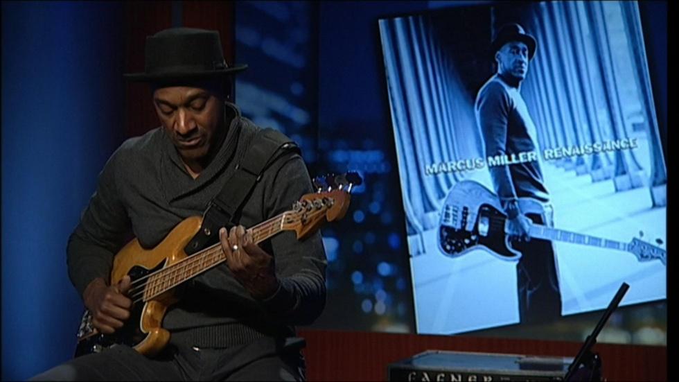 Jazz musician Marcus Miller image