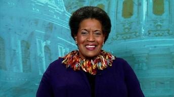 Civil rights advocate Myrlie Evers-Williams image
