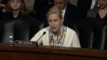 Sen. Gillibrand Questions Sec. of Defense Nominee Carter