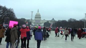 Marchers and Leaders at the Women's March on Washington