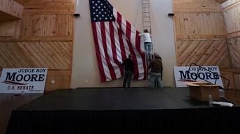 Doug Jones and Roy Moore wrap up toss-up Alabama Senate race