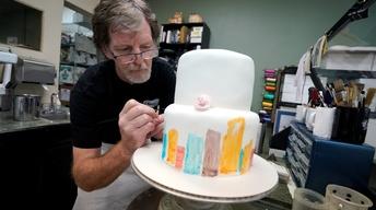 Justices weigh discrimination, dignity in wedding cake case