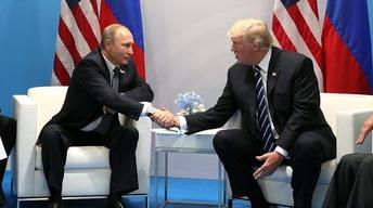 Trump and Putin have first face-to-face meeting