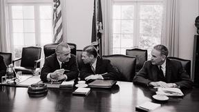 Image of Candidate Johnson Versus President Johnson on Vietnam