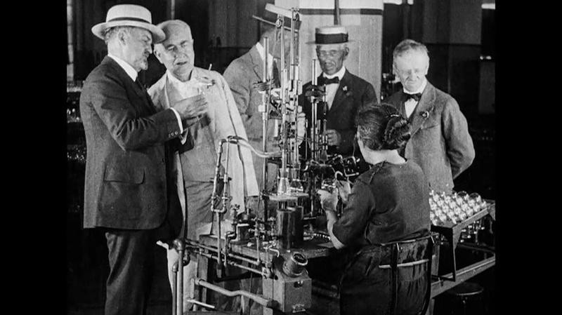 A Day with Thomas A. Edison