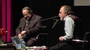 Image of Ricky Jay and Art Spiegelman in Conversation