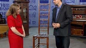 Image of Appraisal: Tall-Back Arts & Crafts Chair