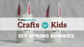 Image of Cardboard Spring Bunnies