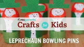 Image of Leprechaun Water Bottle Bowling Pins
