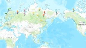 Image of Explore EARTH A New Wild's Reindeer Tribes Map