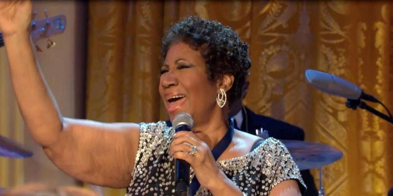 Aretha Franklin Performs "Amazing Grace"