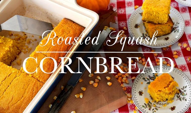 Roasted Squash Cornbread