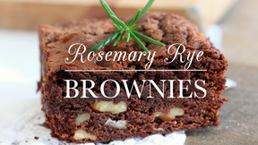 Image of Rosemary Rye Brownies