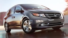 Image of 2014 Honda Odyssey & 2014 Porsche Cayman S