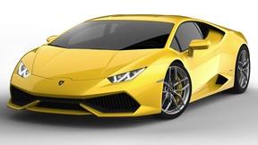 Image of 2015 Lamborghini Huracán LP 610-4 & 2014 Nissan NV200 Taxi