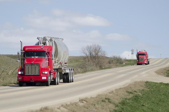 A stretch of North Dakota highway watches oil boom and bust