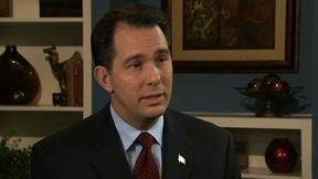 Image of Gov. Scott Walker: state governance a model for Washington