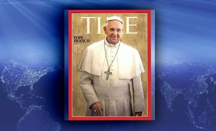 Pope Francis recognized as TIME's 'Person of the Year'