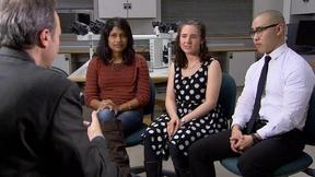 Image of Three medical students nurture the soul through poetry