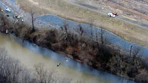Image of N.C. coal ash spill raises questions about regulation