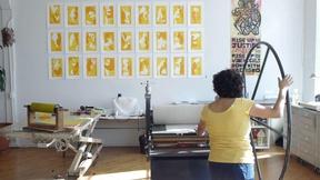 Image of California artist prints her activism