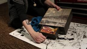 Image of Columbus photographer manipulates images with her smartphone