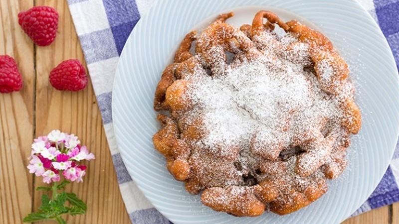 Celebrate Summer with Churro Funnel Cake