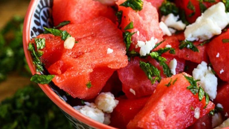 Refresh Yourself with Watermelon Feta Salad