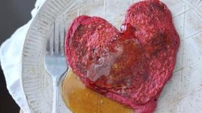 Image of Have Breakfast in Bed with Red Velvet Pancakes