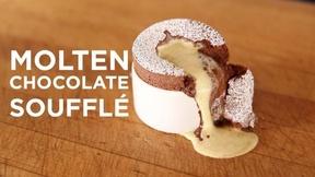 Image of Learn the Secret of This Molten Chocolate Soufflé