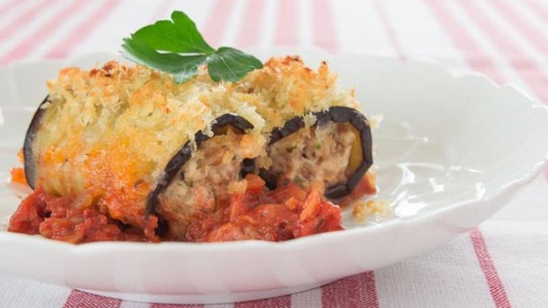 Make Dinner Meatless With Hearty Eggplant Involtini