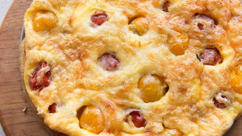 Delight Brunch Guests With Cherry Tomato Clafoutis