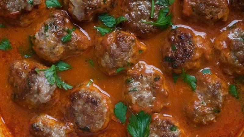 Stay Warm With Harissa Lamb Meatballs