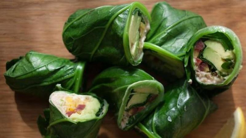 Make Collard Green Wraps for a Healthy Lunch