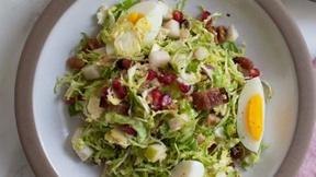 Image of Make Crunchy Shaved Brussels Sprout Salad