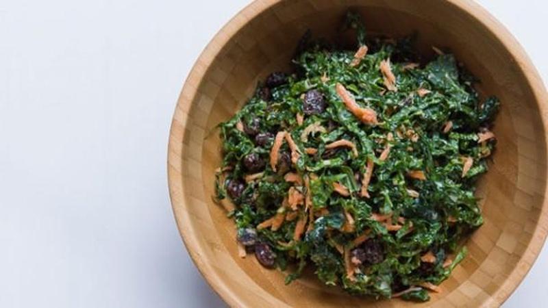 Mix Together a Bowl of Kale Slaw