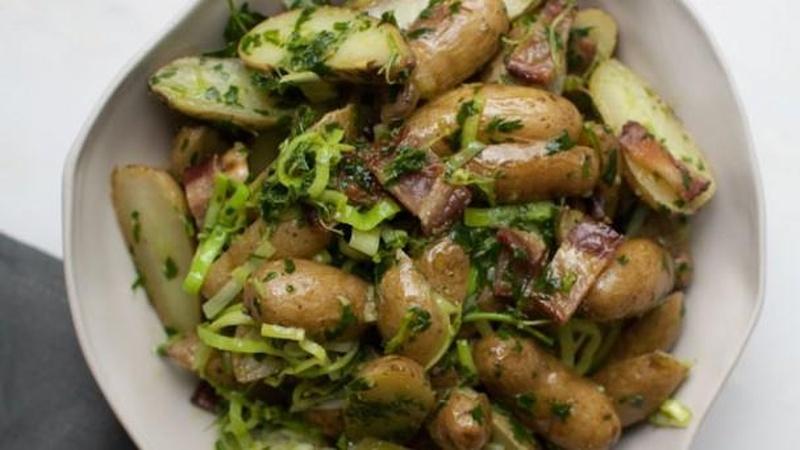 Make No-Mayo Potato Salad with Bacon