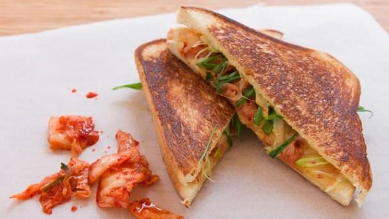 When Kimchi Met Comté: Kimchi Grilled Cheese