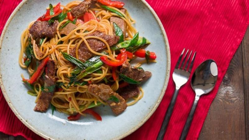 Mongolian Beef Pasta Recipe Fresh Tastes Blog Pbs Food