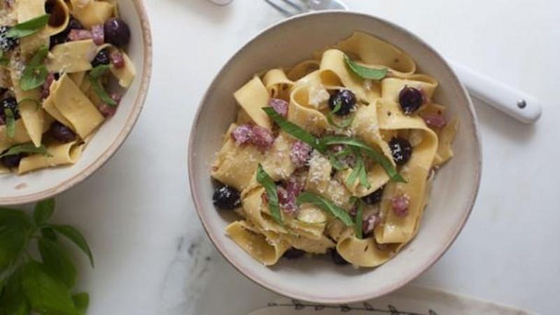 Make Grape and Sopressata Pasta for Dinner