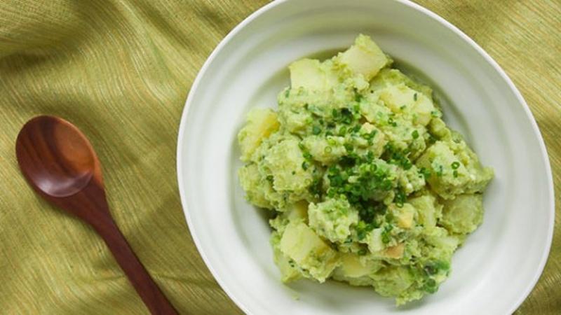 Prepare a Fun Green Potato Salad